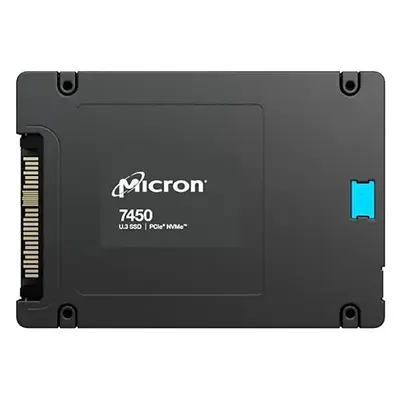 MTFDKCB6T4TFS-1BC1ZABYYR Micron 7450 MAX 6.4TB TLC PCIe NVMe 4.0 x4 U.3 2.5-Inch Solid State Drive