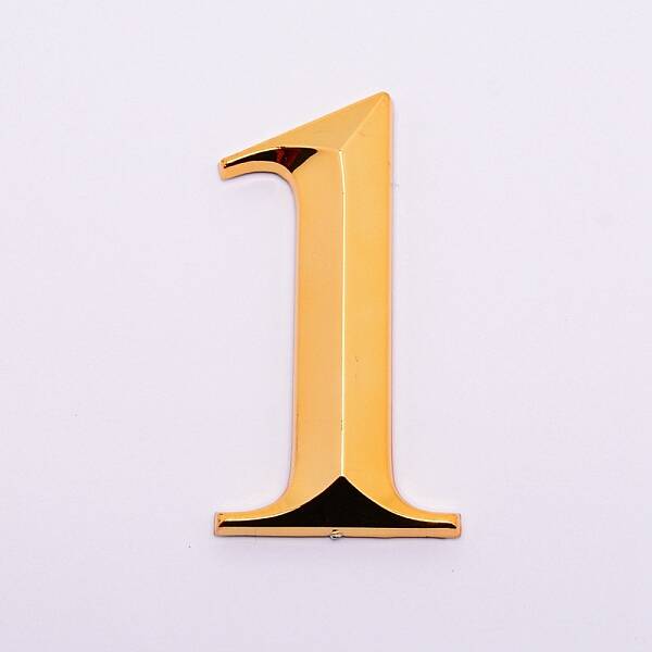Plastic & PVC Number Sign Labels