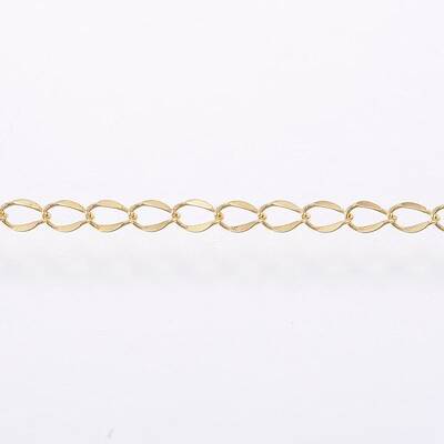 3.28 Feet Handmade Ion Plating(IP) 304 Stainless Steel Curb Chains