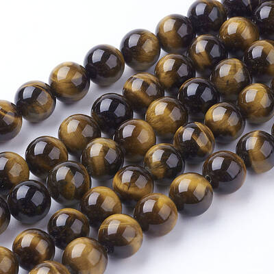 Natural Tiger Eye Beads Strands