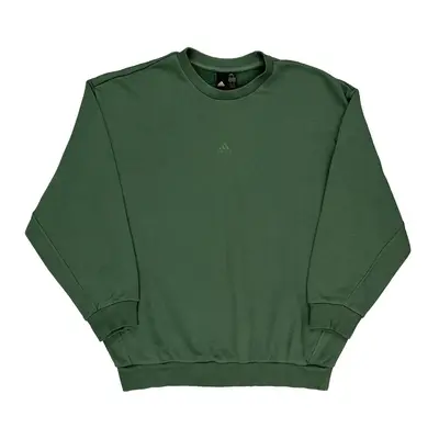 Adidas Sweatshirt - Small Green Cotton