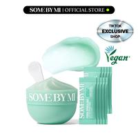[SOME BY MI] Spirulina Soothing Sherbet Mask (1g*10ea) – Vegan PDRN Cooling Face Mask - Cryo Mask for a Cold Plunge - Korea...