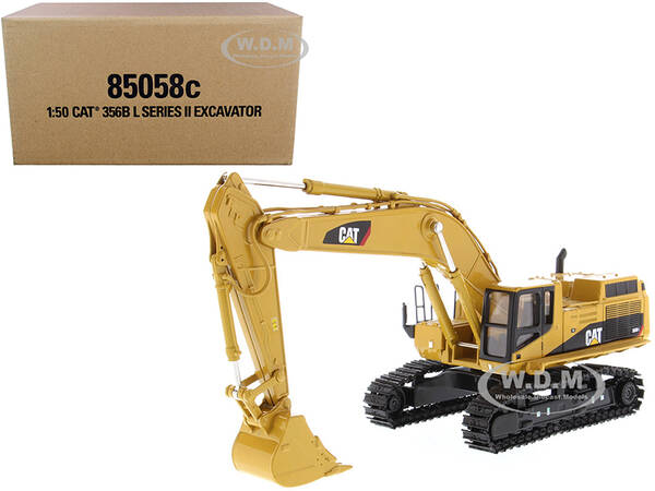 CAT Caterpillar 365B L Series II Hydraulic Excavator with Two Figurines \
