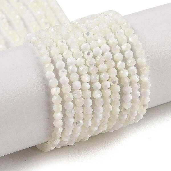 Natural Trochus Shell Beads Strands