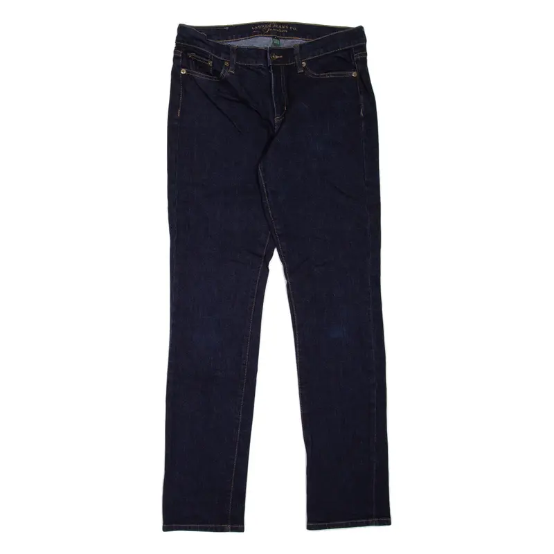 LAUREN RALPH LAUREN Womens Jeans Blue Slim Straight W30 L31
