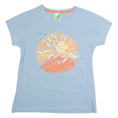 WEIRD FISH Sun Womens T-Shirt Blue S
