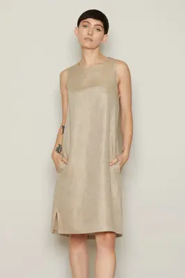 Gauti Dress (Beige) | size: L