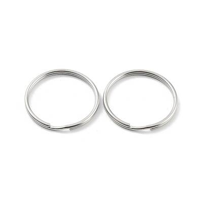 Non-Tarnish 304 Stainless Steel Split Key Rings