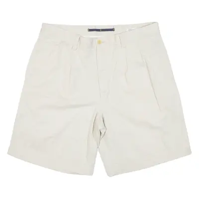NAUTICA Rigger Mens Chino Shorts Beige Classic L W36