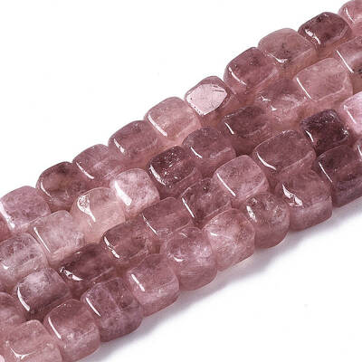 Dyed Natural White Jade Beads Strands