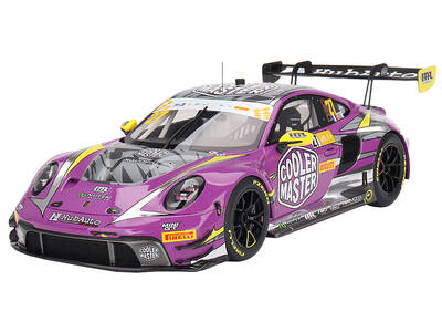 Porsche 911 GT3 R #27 Kevin Estre HubAuto Racing FIA GT World Cup 70th Macau Grand Prix (2023) 1/18 Model Car by Top Speed