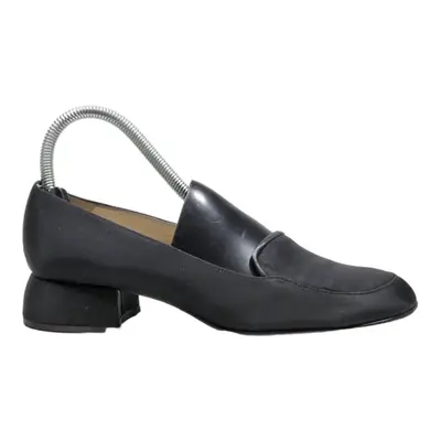 BALLY Loafer Shoes Black Synthetic Womens UK 5