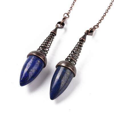 Natural Lapis Lazuli Dowsing Pendulums