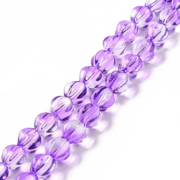 Transparent Glass Beads Strands