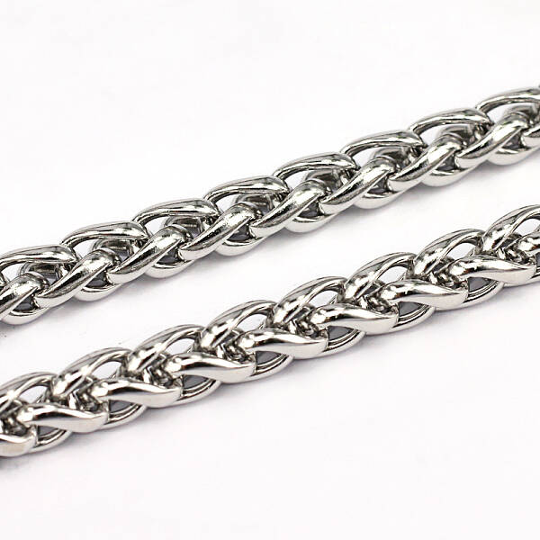 Tarnish Resistant 304 Stainless Steel Wheat Chains