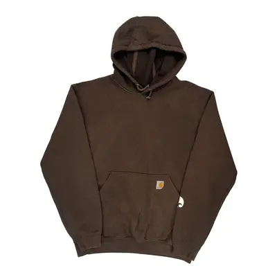 Carhartt Hoodie - Medium Brown Cotton Blend