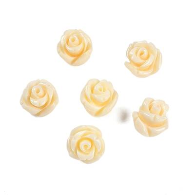 Synthetic Coral Carved Beads
