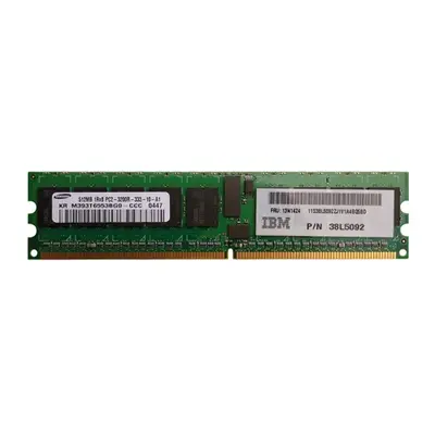 M393T6553BG0-CCC Samsung 512MB DDR2-400MHz RDIMM 1Rx8 CL3 Memory