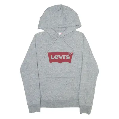 LEVI'S Womens Grey Hoodie S