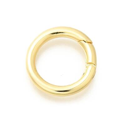 Brass Spring Gate Rings