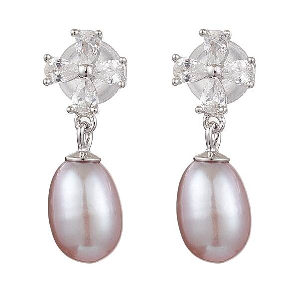 Natural Pearl Ear Studs