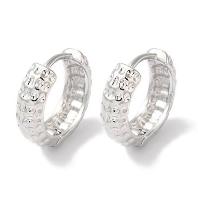Ring Brass Hoop Earrings for Women