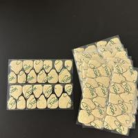 (10 Sheets/240Pcs) Adhesive Tabs Films for Press On Nails Sticky Gel Glue Double Sided Tape Stickers Strong Sticky films