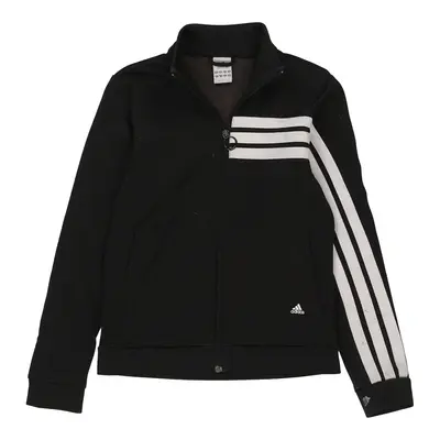 Adidas Track Jacket - Small Black Polyester