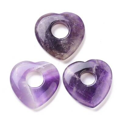 Natural Amethyst Pendants