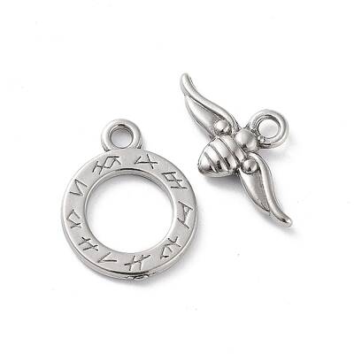 Non-Tarnish Ion Plating(IP) 304 Stainless Steel Toggle Clasps