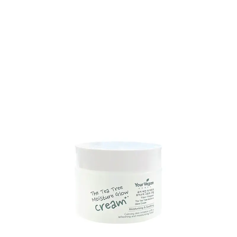 Your vegan The Tea Tree brightening moisturizing cream