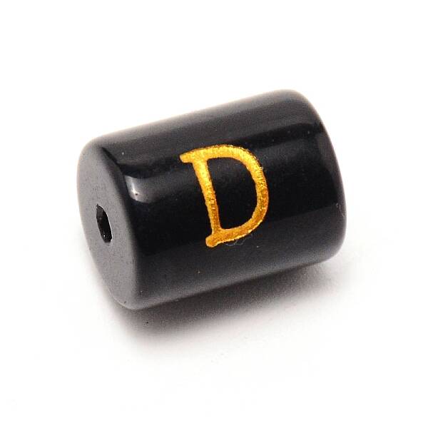 Painted Glass Beads