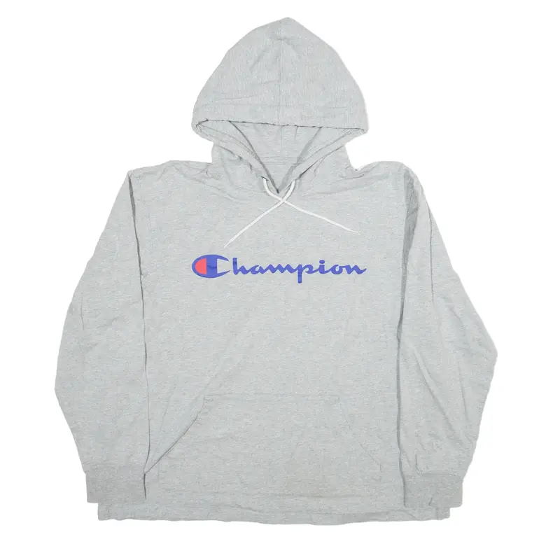 CHAMPION Hoodie Grey Pullover Womens L