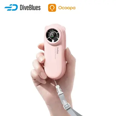 Ocoopa Handheld Portable Turbo Mini Fan 29900RPM 4000mAh USB Rechargeable Pocket Fan Up to 16 Hours Hand Fan with 5 Speeds Po...