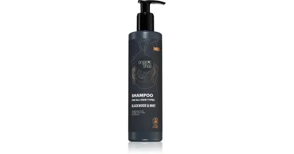 Organic Shop Black Wood & Mint Shampoo for Men 280ml