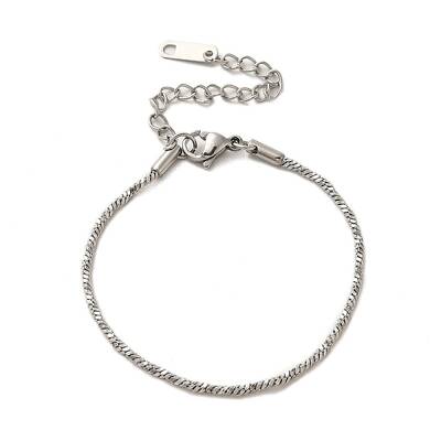 202 Stainless Steel Chain Bracelet