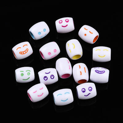 Opaque Acrylic Beads