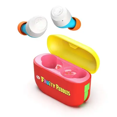 JLab x Fruity Pebbles GO POP+ True Wireless Bluetooth Earbuds, Charging Case, IPX4 Sweatproof, 3 EQ Sound Settings, USB Headp...