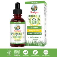 MaryRuth's USDA Organic Liquid Probiotic - Travel Size - Digestive Health - Gut Health - Women, Men & Kids Probiotic - 13 Str...