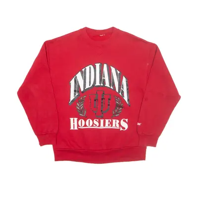 Basketball Indiana Hoosiers Mens Sweatshirt Red USA M