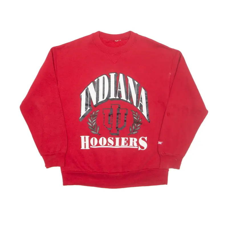 Basketball Indiana Hoosiers Mens Sweatshirt Red USA M