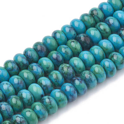 Natural Ocean white Jade Beads Strands