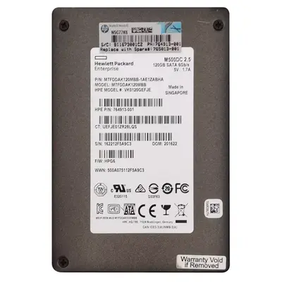 VK0120GEFJE HP 120GB Value Endurance SATA 6Gb/s 3.5-inch Solid State Drive