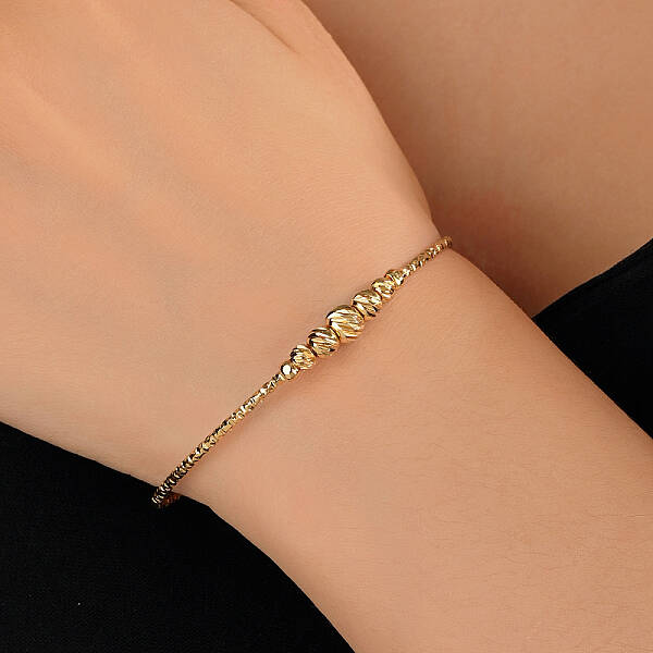 Fashionable Brass Adjustable Gold and Silver Bangles for Women