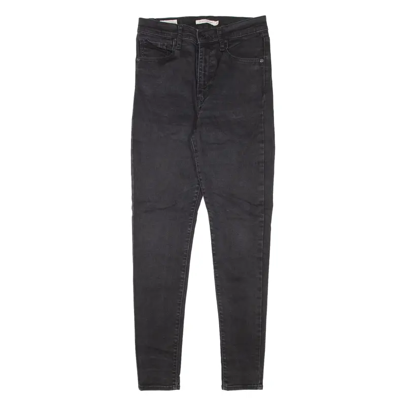LEVI'S Mile High BIG E Womens Jeans Black Slim Skinny W30 L30