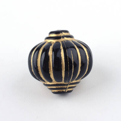 Lantern Plating Acrylic Beads