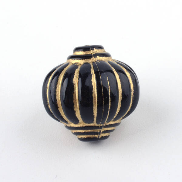 Lantern Plating Acrylic Beads