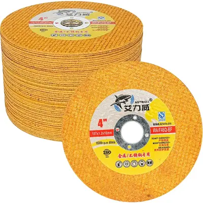 50 pcs Cut Off Wheels 4 inch Thin Metal & Stainless SteelCutting Wheel, Professional Fast Cutting Disc for Angle Grinder