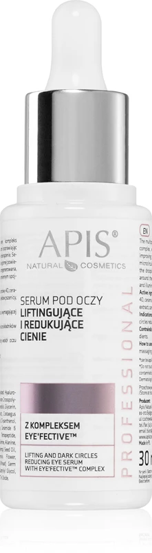 Apis Natural Cosmetics Eyefective™ Lifting Eye Serum Against Puffiness and Dark Circles 30ml