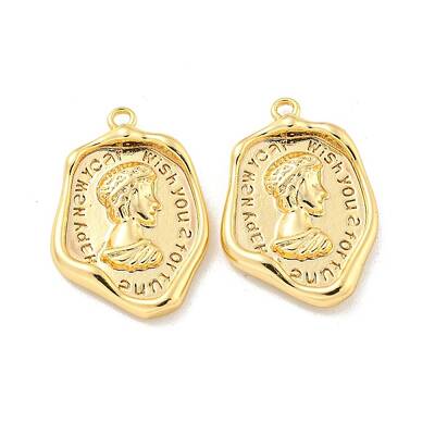 Rack Plating Brass Pendants